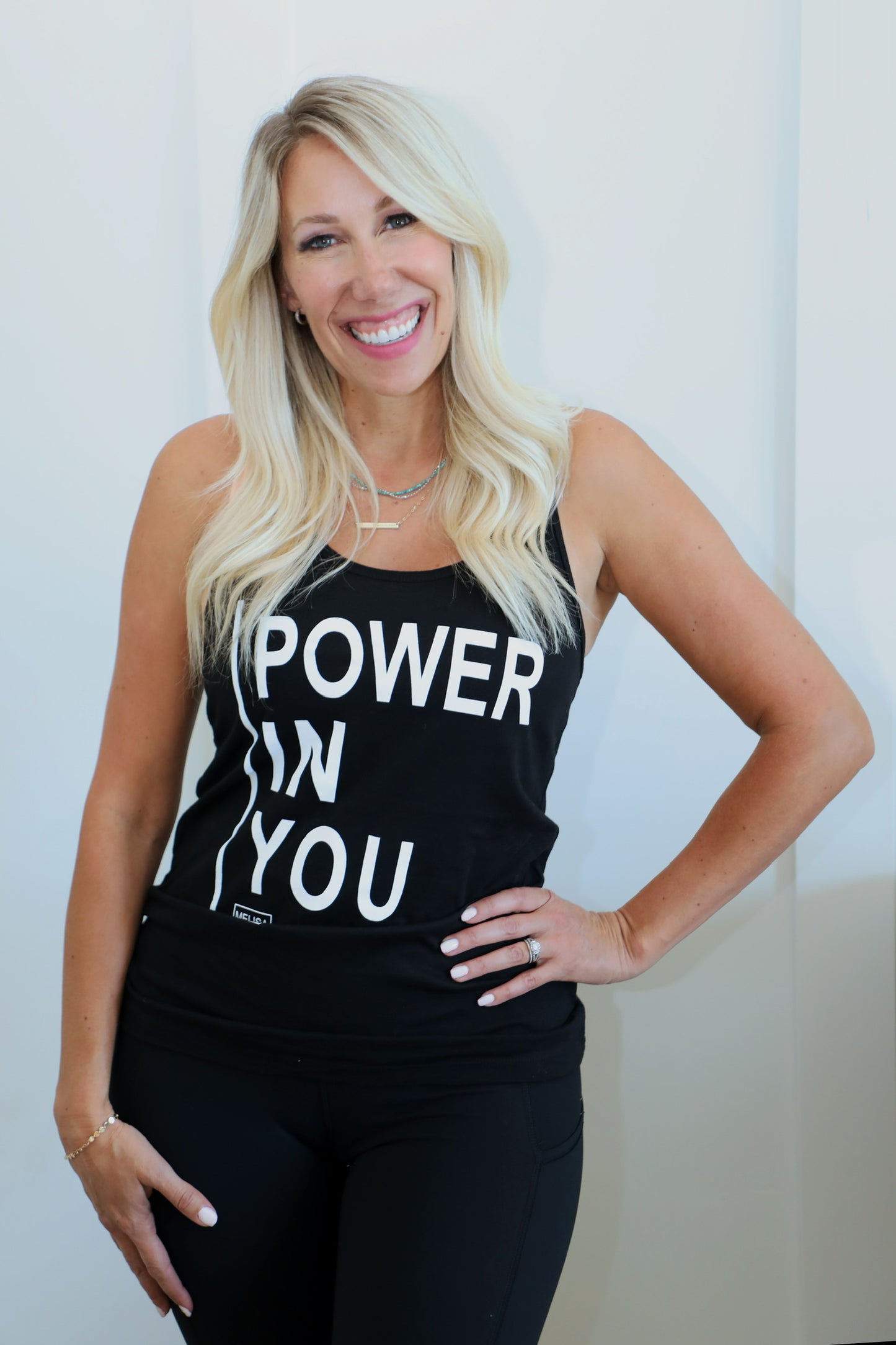 Amazing Power in You Black Tank Top