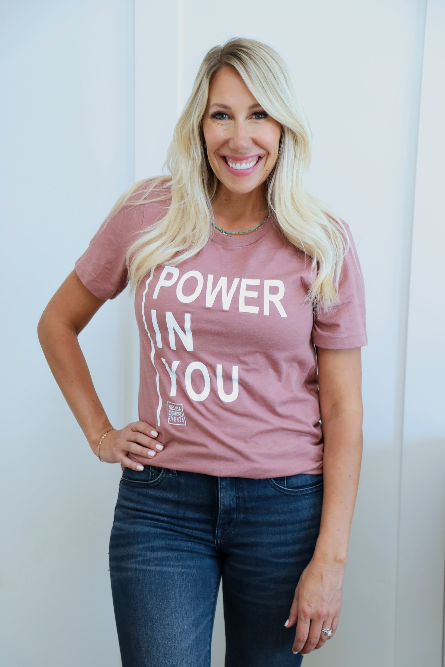 Amazing Power in You Pink T shirt