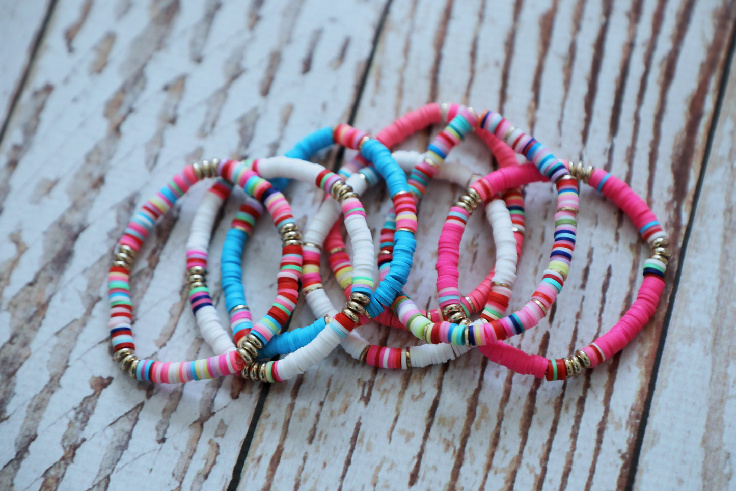 Surprise Clay Bead Bracelet