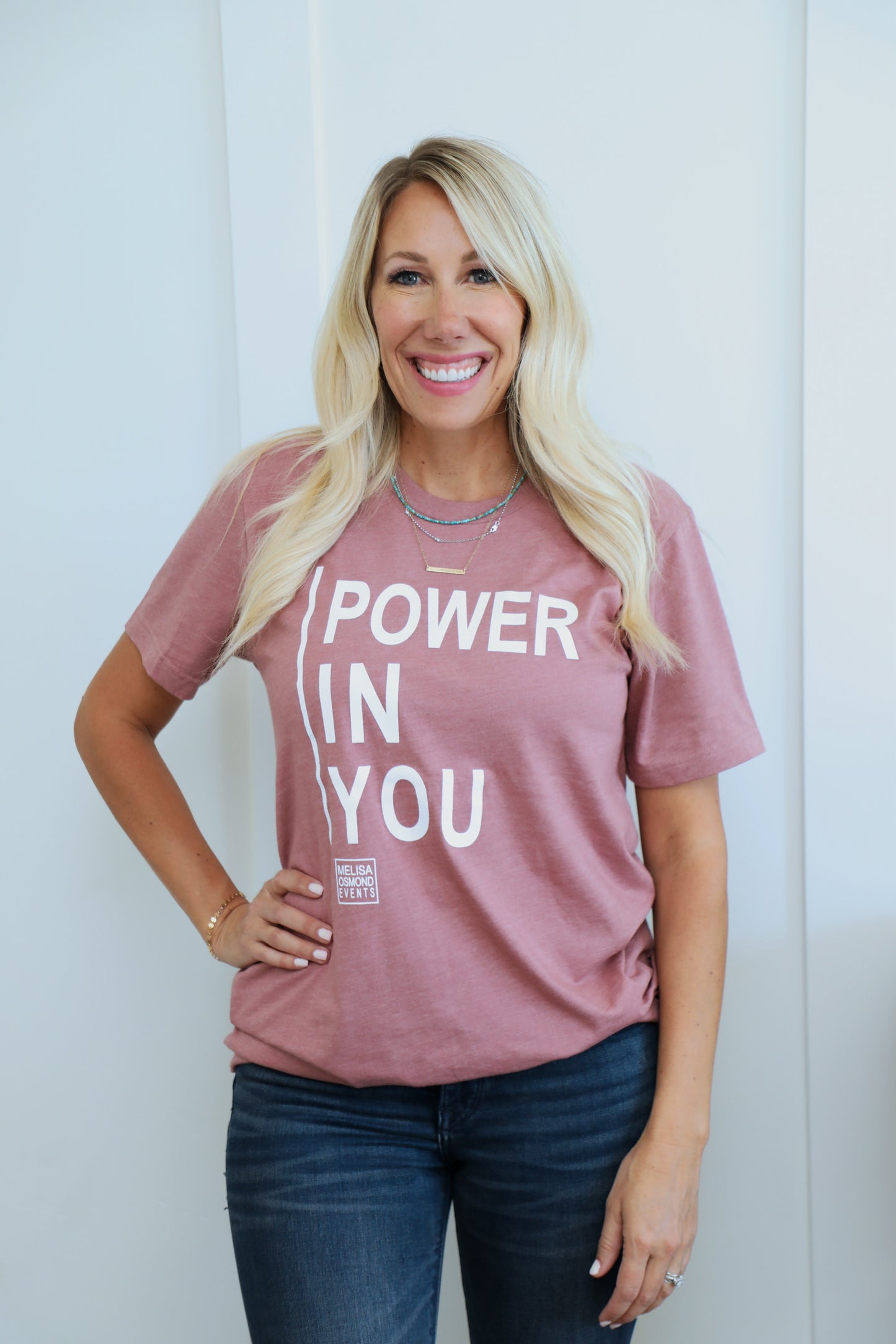 Amazing Power in You Pink T shirt